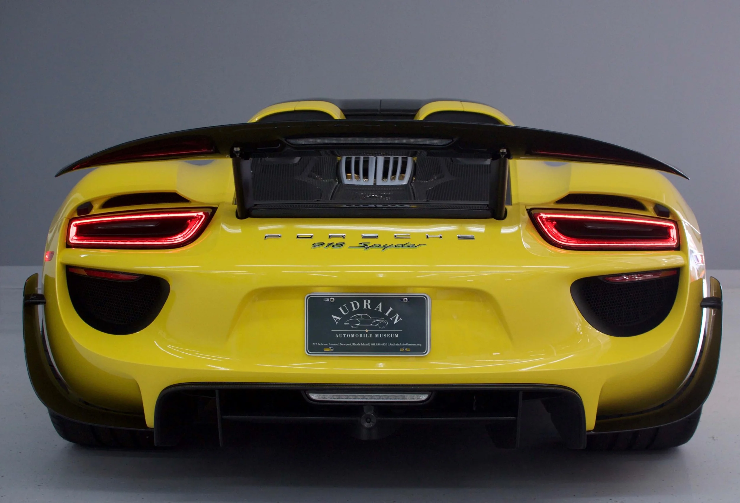 2015 Porsche 918 Spyder Weissach — Audrain Auto Museum